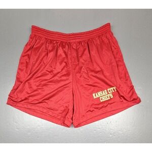 Vintage Champion Kansas City Chiefs Shorts Mens 2XL. Classic Red‎ NFL Practice